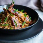 Sopa de miso con arroz